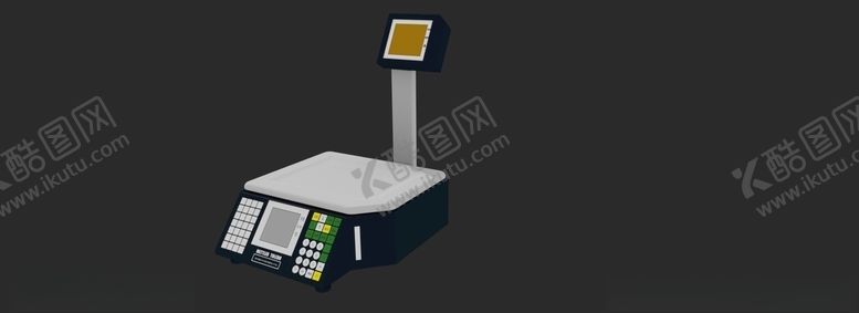 编号：13719409281610177957【酷图网】源文件下载-电子秤skp