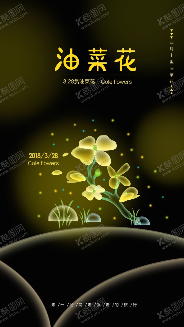 编号：26604110270239547367【酷图网】源文件下载-油菜花