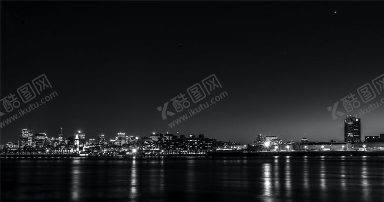 编号：30444710050847241991【酷图网】源文件下载-夜晚江面城市倒影夜景