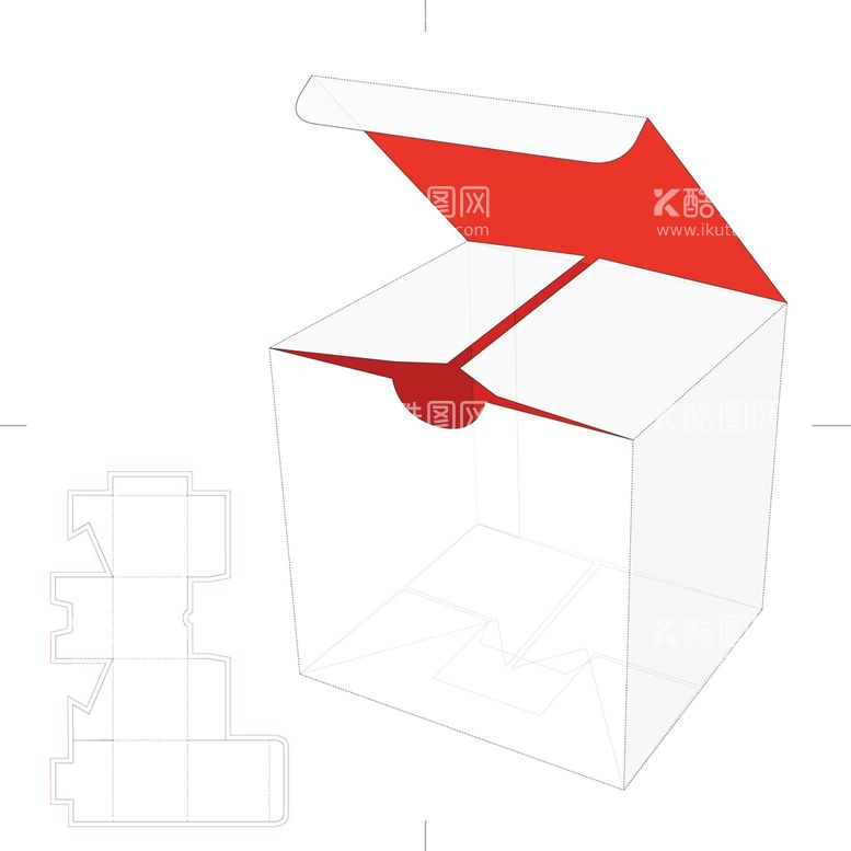 编号：77305911220349545431【酷图网】源文件下载-包装盒刀模图