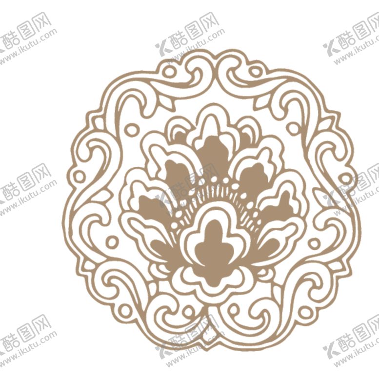 编号：65236609120949197627【酷图网】源文件下载-中国古典神兽图案