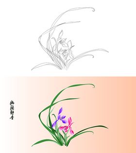 净静敬竟 静字画轴