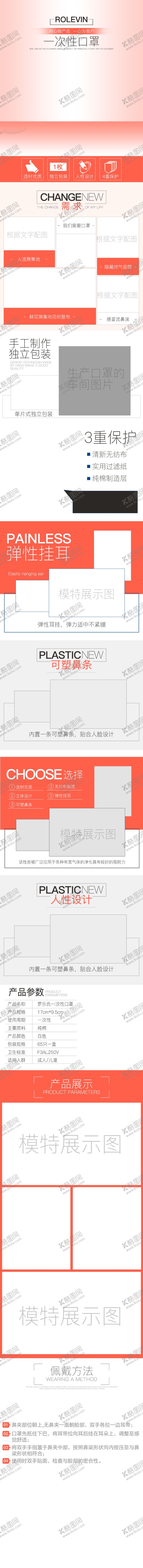 编号：70887604170922087918【酷图网】源文件下载-医用口罩详情