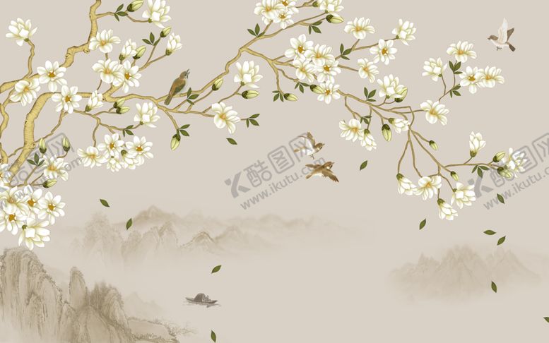 编号：26981907061313039677【酷图网】源文件下载-花鸟