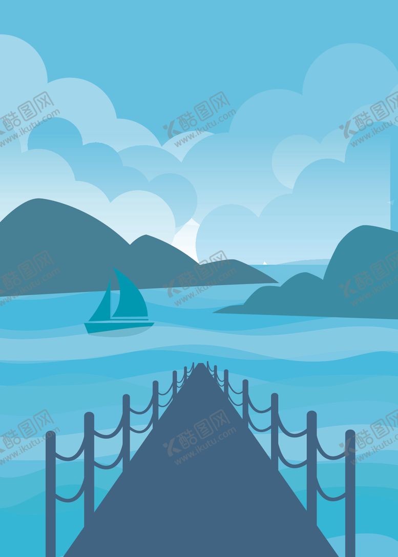 编号：12632607011758152694【酷图网】源文件下载-旅行风景插画