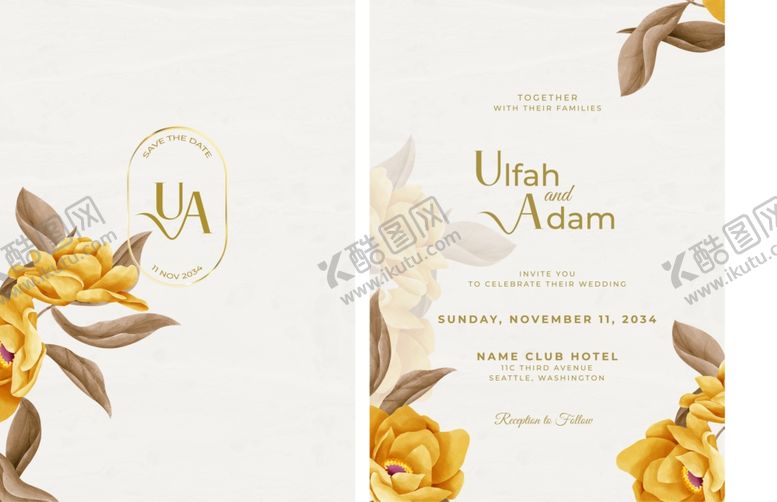 编号：49463610051259064676【酷图网】源文件下载-清新花卉贺卡