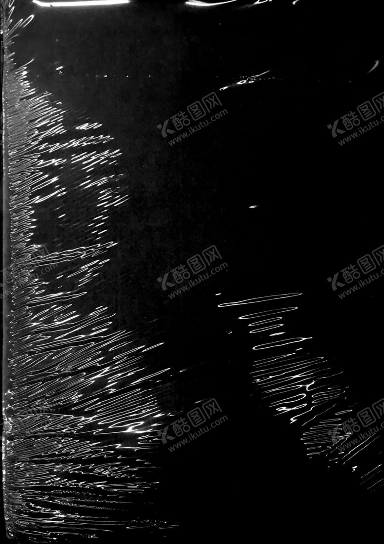 编号：10973405021242044574【酷图网】源文件下载-透明薄膜塑料叠层纹理皱