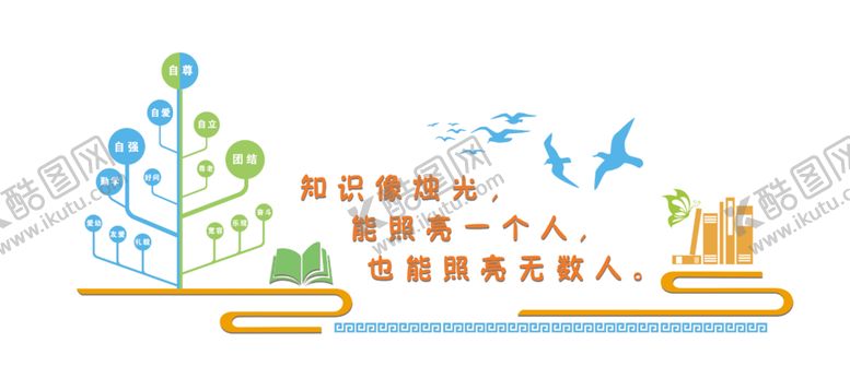 编号：76550110181653145480【酷图网】源文件下载-校园文化墙