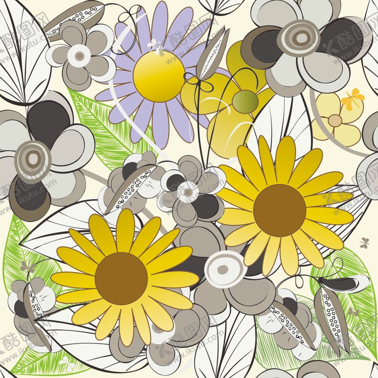 编号：17312009230921503735【酷图网】源文件下载-太阳花背景