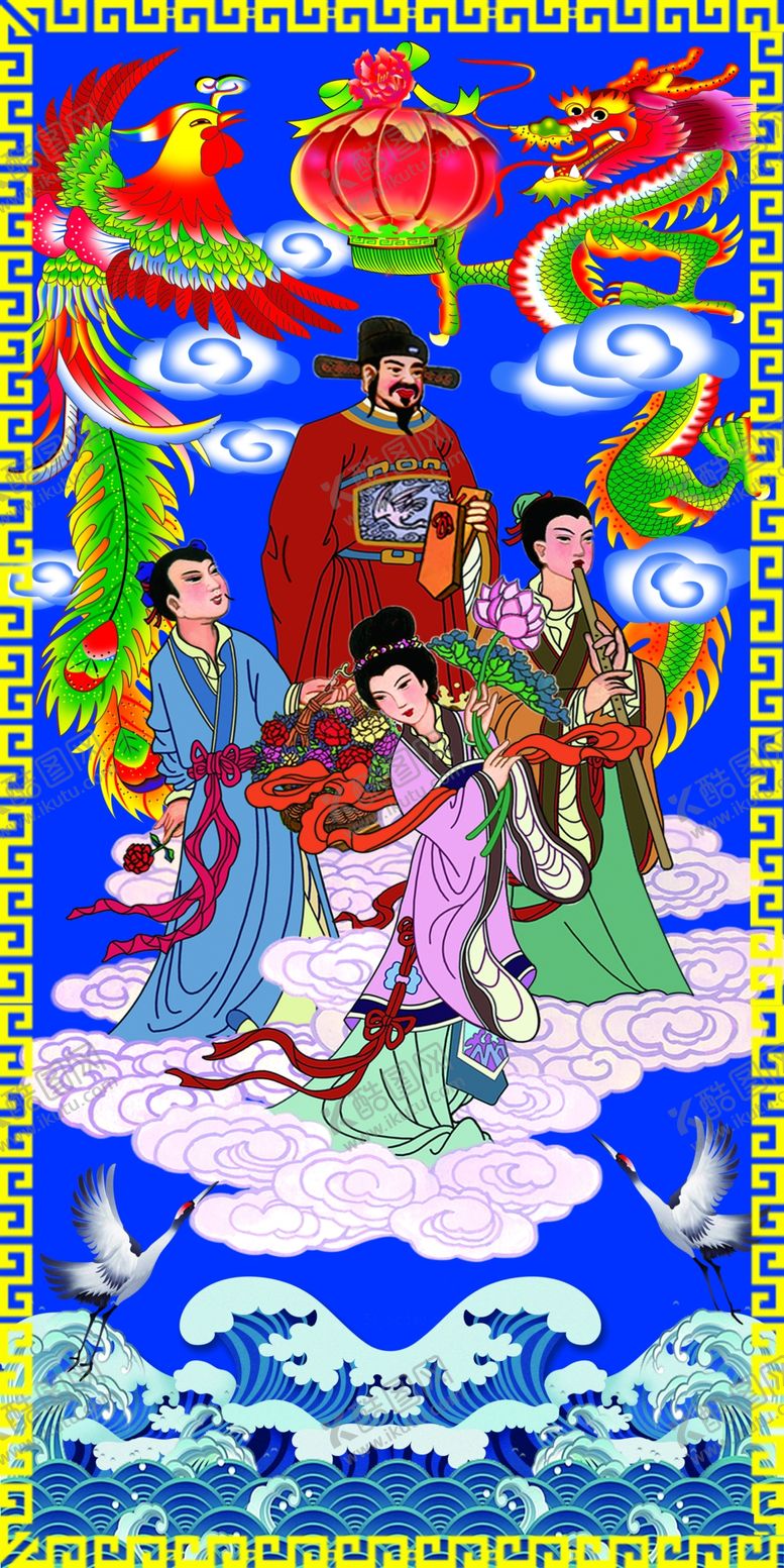 编号：24954102200800546133【酷图网】源文件下载-八仙过海