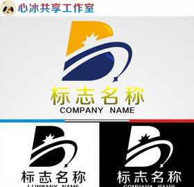 B字母logo
