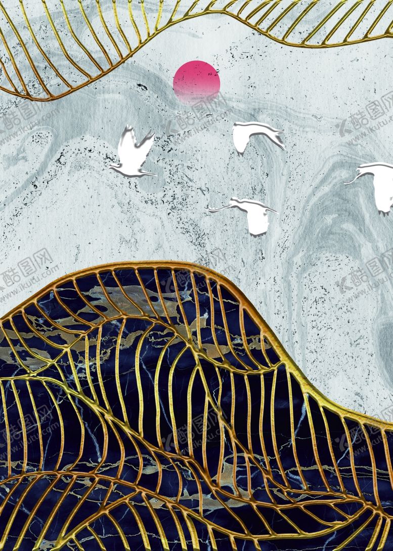 编号：46317709202059593866【酷图网】源文件下载-轻奢装饰画