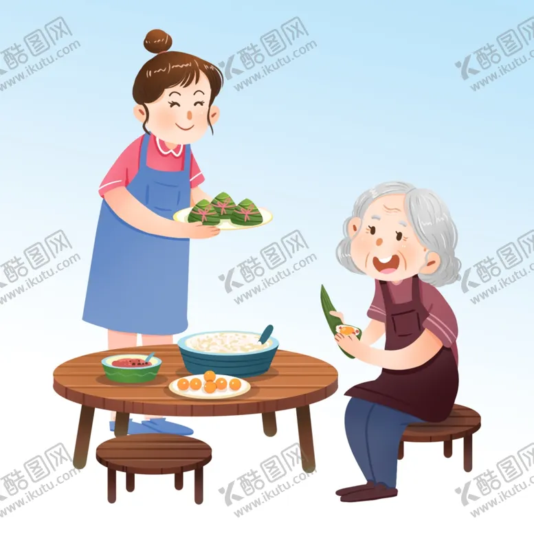 编号：22618801250443215143【酷图网】源文件下载-包粽子