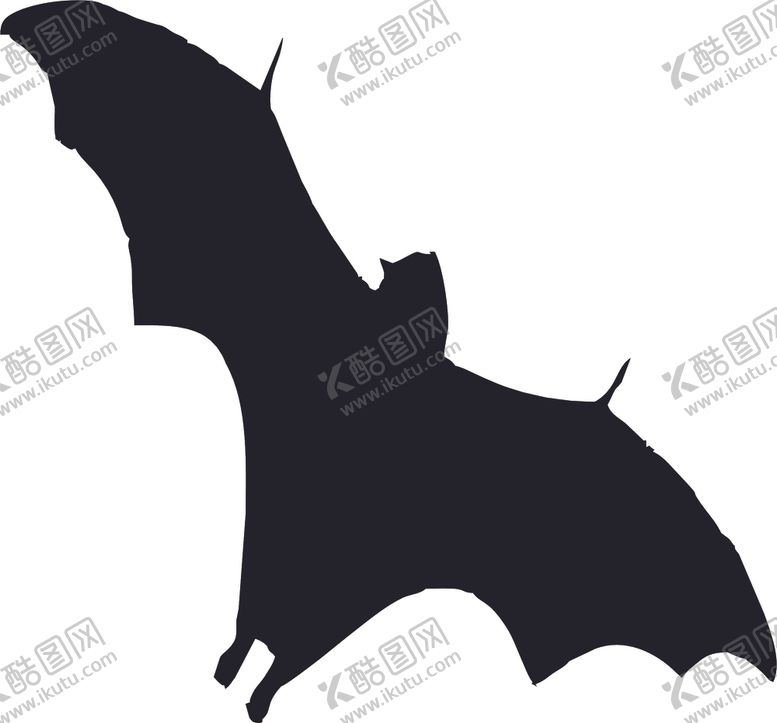 编号：65838805030306057183【酷图网】源文件下载-蝙蝠剪影