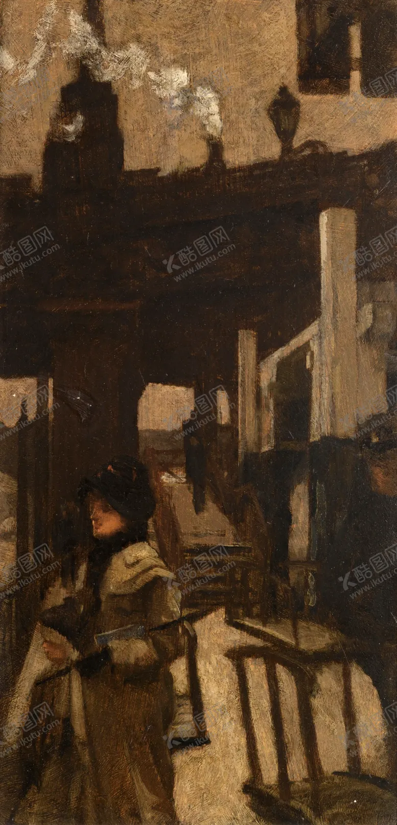 编号：32830409120714309718【酷图网】源文件下载-詹姆斯提索油画作品