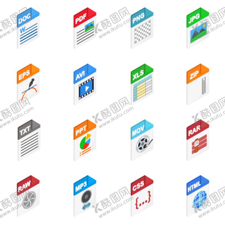 编号：07145609140728378352【酷图网】源文件下载-文件格式图标