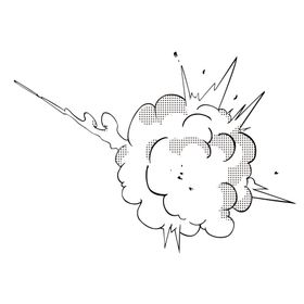 爆炸烟雾