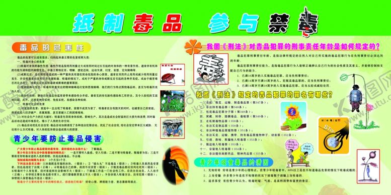 编号：65786109290246268864【酷图网】源文件下载-禁毒展板