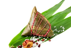 端午节素材粽子食手工鲜肉粽子海报