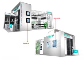 展览3D模型二面开口设计源文件设计设计