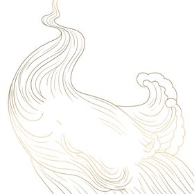 插画卡通条纹纹理元素
