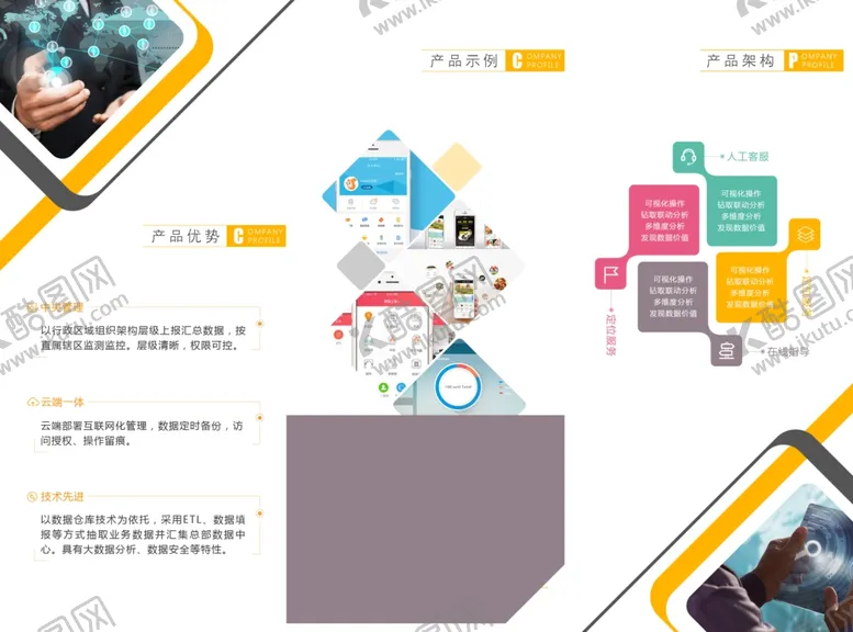 编号：29296306292137412120【酷图网】源文件下载-多彩创意产品展示设计图