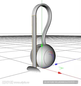 C4D模型吸尘器