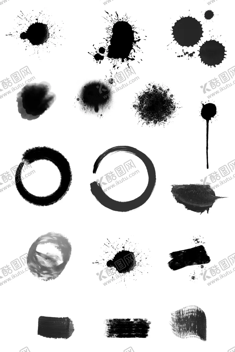 编号：50469002061258291379【酷图网】源文件下载-滴墨点墨