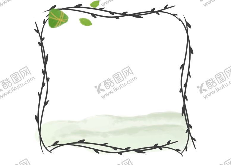 编号：75489701190544249703【酷图网】源文件下载-端午节边框