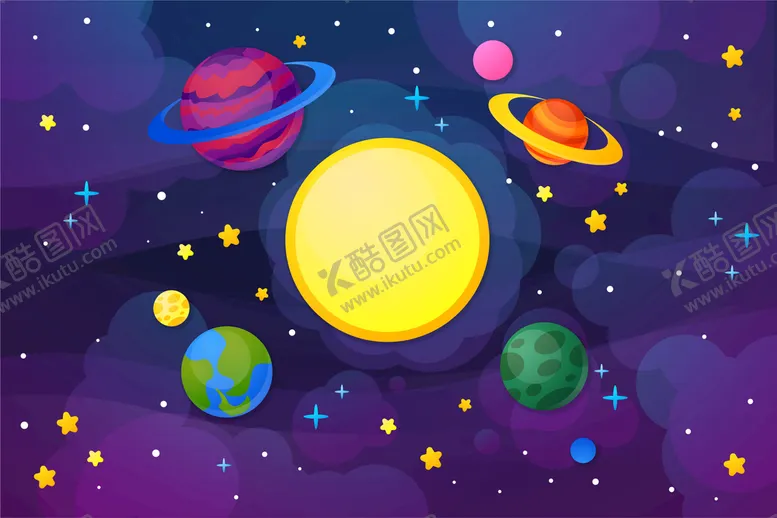 编号：63750409140556122640【酷图网】源文件下载-星球背景 