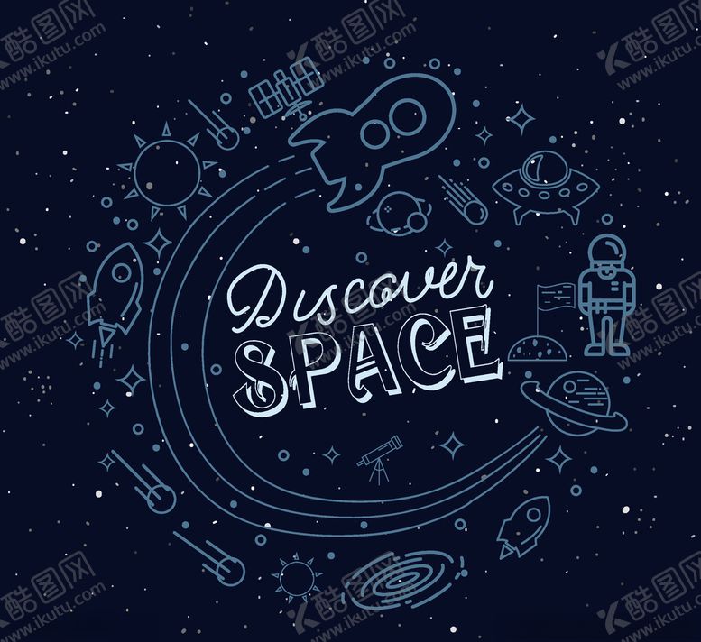 编号：49065110022058181778【酷图网】源文件下载-创意宇宙元素圆环