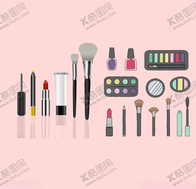 编号：94543904121053414249【酷图网】源文件下载-护肤化妆品素材矢量