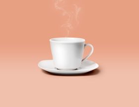 咖啡杯样机包装瓷子奶茶纸VI