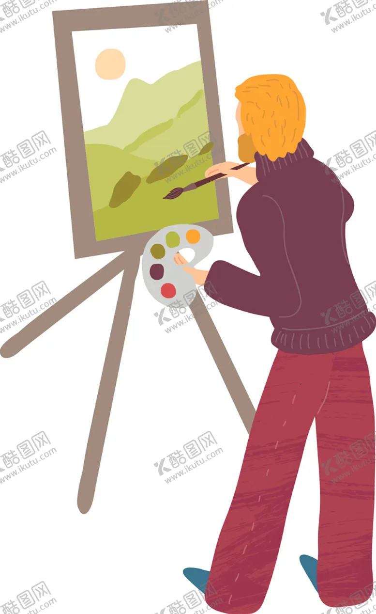 编号：82895801281501438120【酷图网】源文件下载-画画 