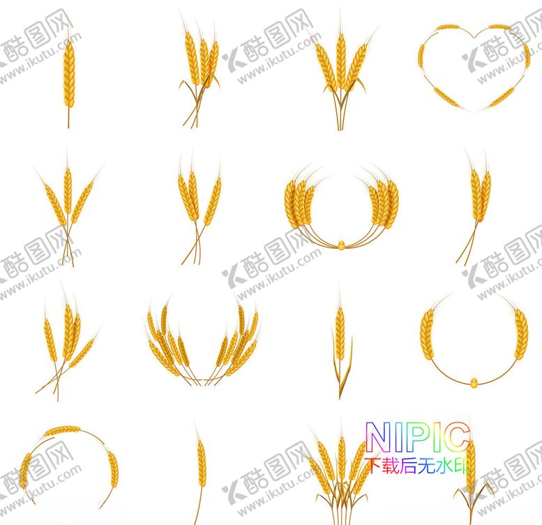 编号：65505705031012109893【酷图网】源文件下载-麦穗
