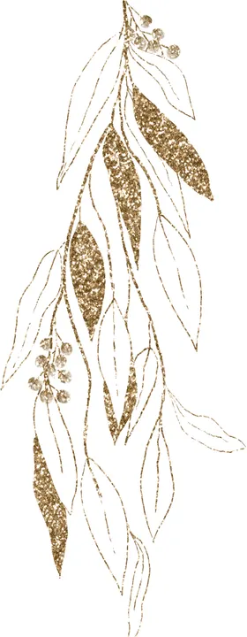 北欧小清新水彩植物图案