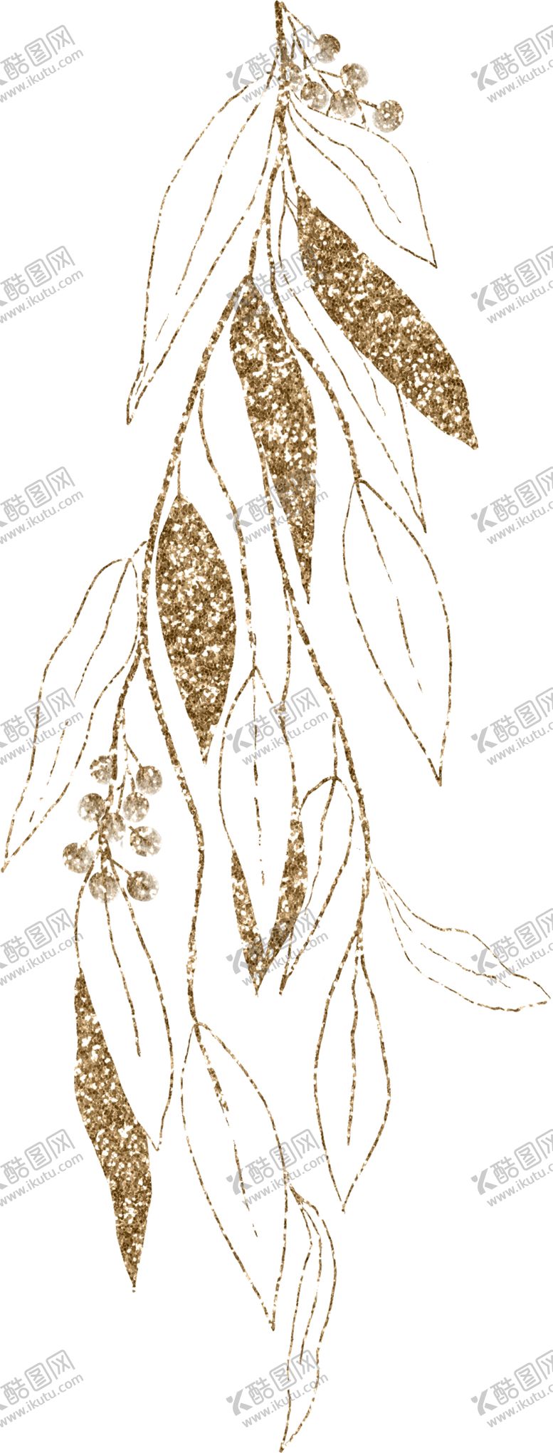 编号：97392005190311278875【酷图网】源文件下载-北欧小清新水彩植物图案