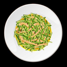 手绘美食海报图片材厨房晚餐营养组合