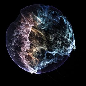 创意星空合成海报