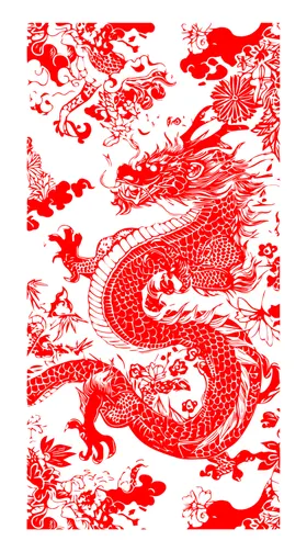 卡通龙动画头吉祥物