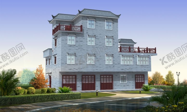 编号：10641809170149119821【酷图网】源文件下载-室外效果图