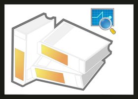 手绘办公用品素材卡通插画