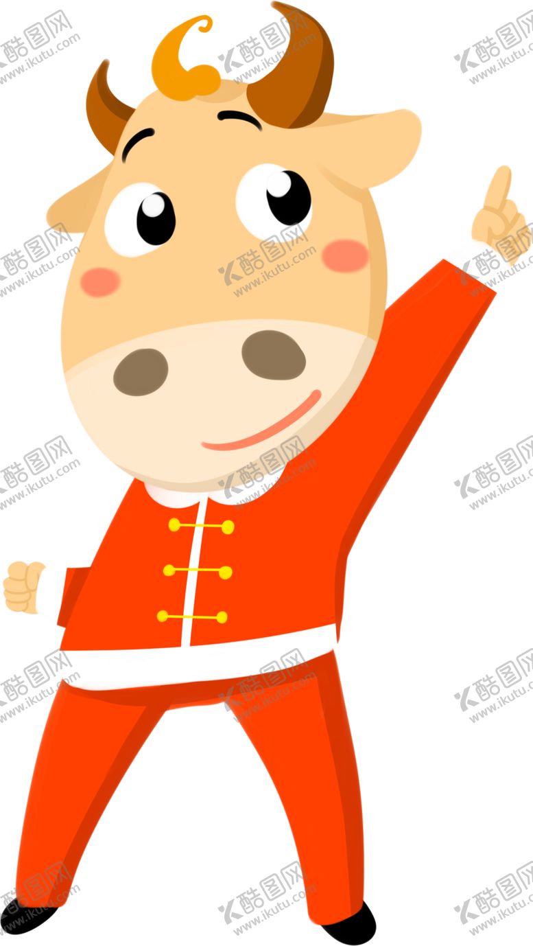 编号：92083904080126102847【酷图网】源文件下载-卡通牛年