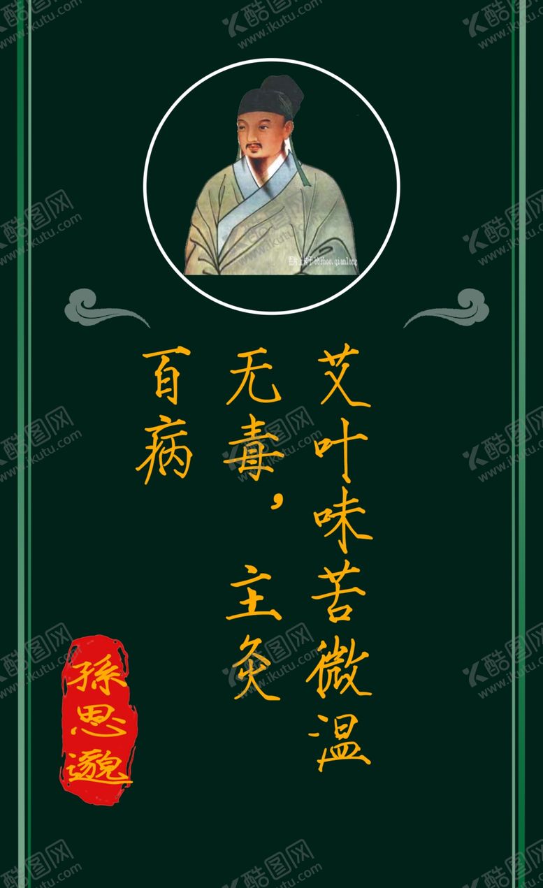 艾灸养生展板宣传针理疗
