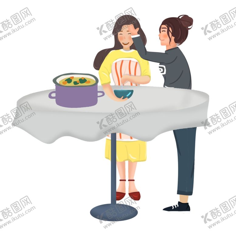 编号：96749610090844263362【酷图网】源文件下载-母亲节插画