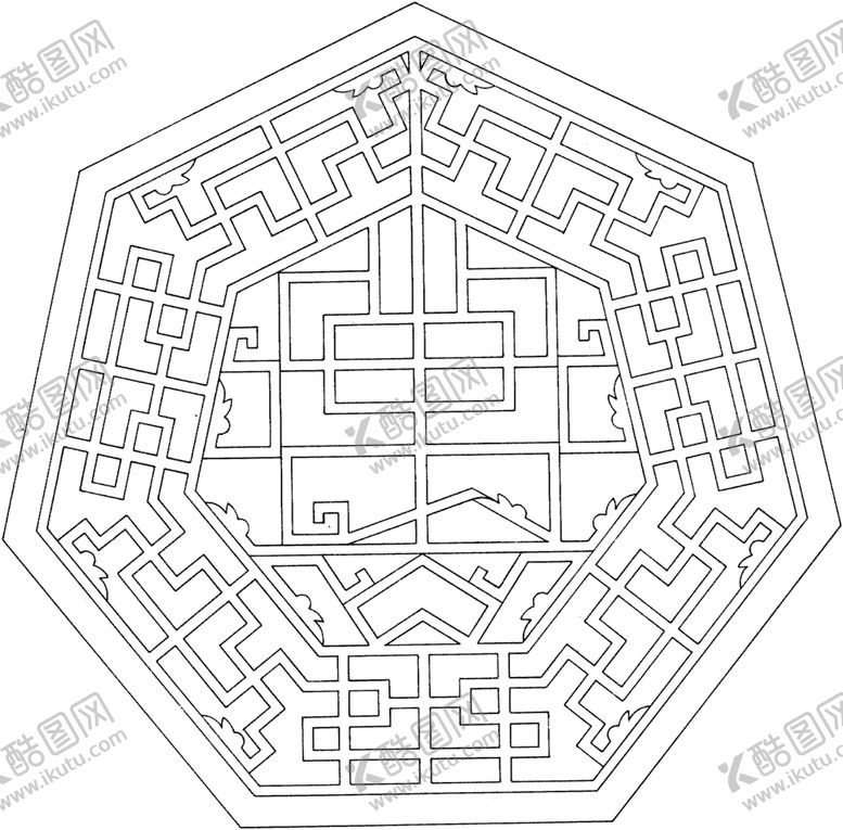 编号：12119810250704084117【酷图网】源文件下载-镂空花图案