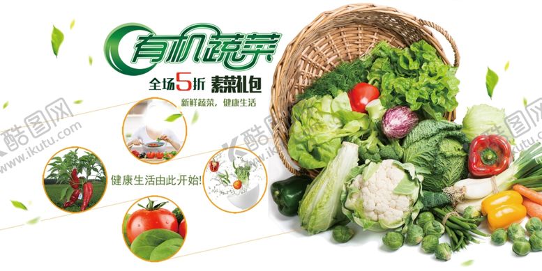 编号：26629207050615296410【酷图网】源文件下载-有机蔬菜