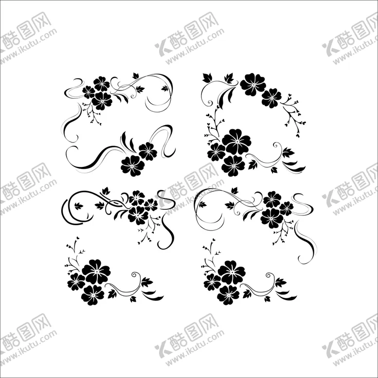 编号：46372510221030398358【酷图网】源文件下载-植物花边