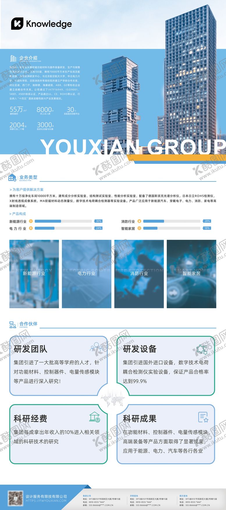 编号：17467605130930513656【酷图网】源文件下载-企业介绍易拉宝