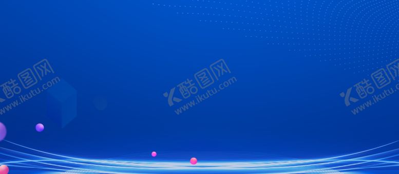 编号：90387910080844238585【酷图网】源文件下载-蓝色科技背景
